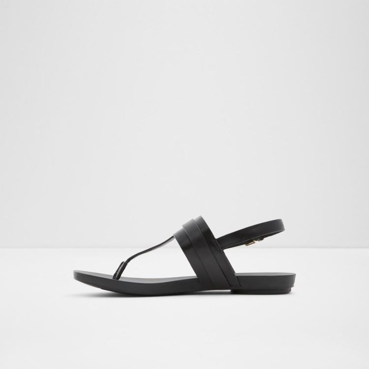 Aldo Gannamaryn Platta Sandaler Dam Svarta | xFRhbdkF