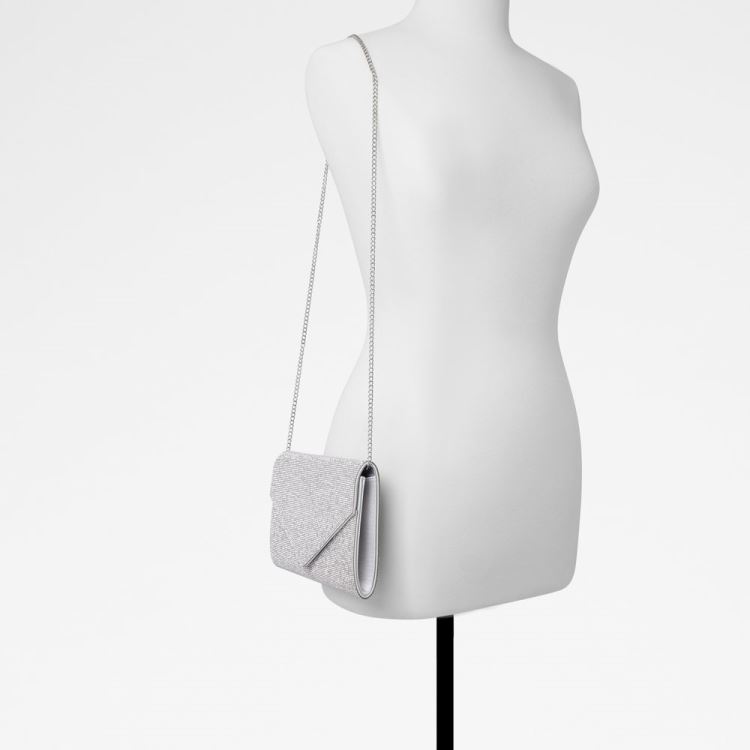 Aldo Geaven Clutch Väska Dam Silver | DPzqwVU1