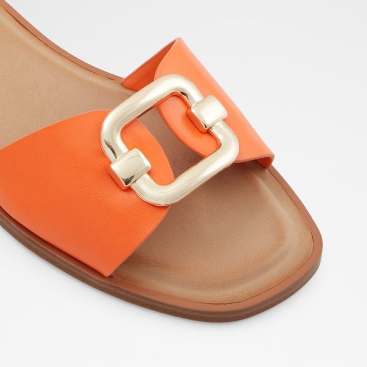 Aldo Glaeswen Mules Skor Dam Orange | A58zuczo