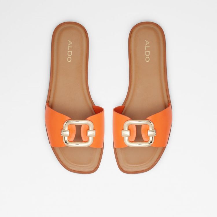 Aldo Glaeswen Mules Skor Dam Orange | A58zuczo