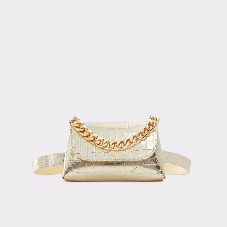 Aldo Glamverse Bälte Dam Guld | MgM3mpdj