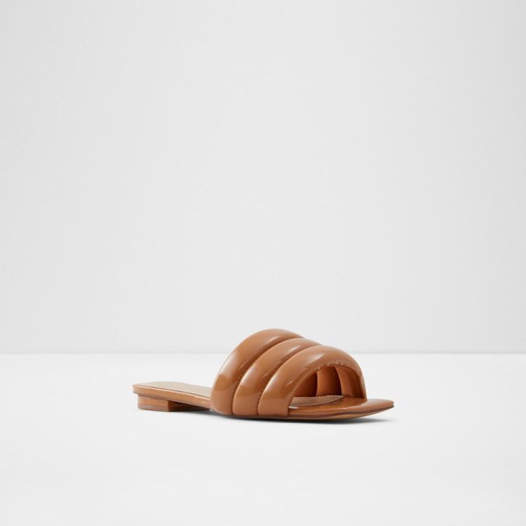 Aldo Goani Platta Sandaler Dam Mörkbeige | 7hOC2cTO