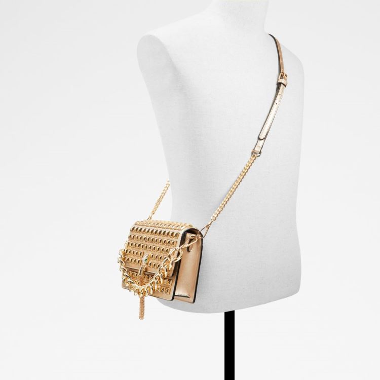 Aldo Gorgia Crossbody Väska Dam Guld | M8CMNzc0