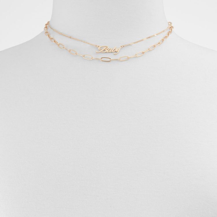 Aldo Gurbag Halsband Dam Guld | LS5n3vGD