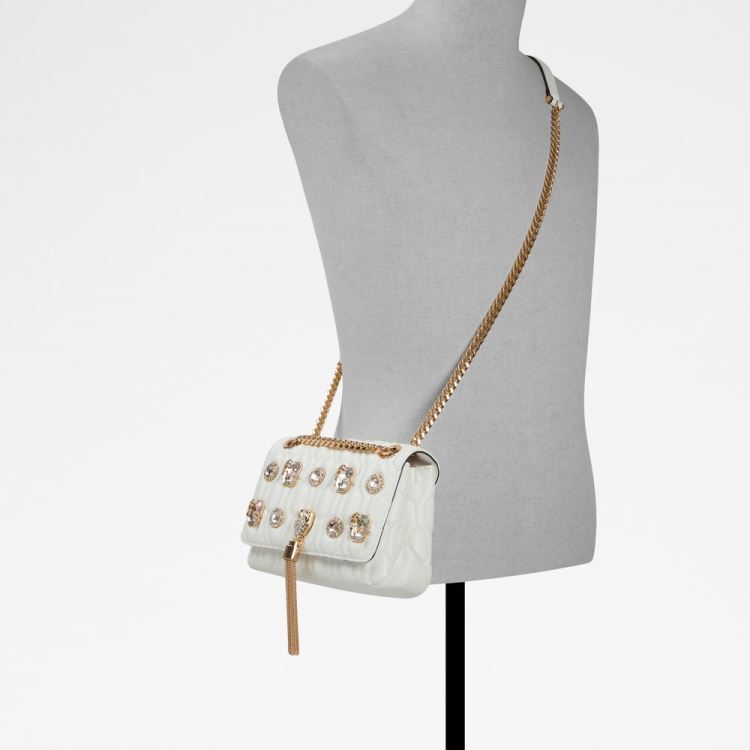 Aldo Heirloom Crossbody Väska Dam Vita | TgxlHAqH