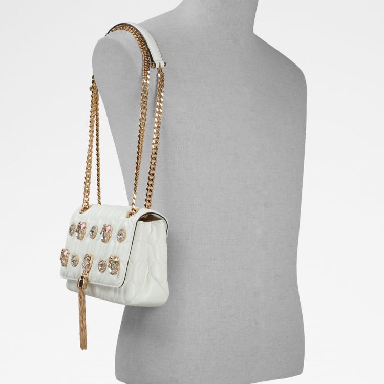 Aldo Heirloom Crossbody Väska Dam Vita | TgxlHAqH