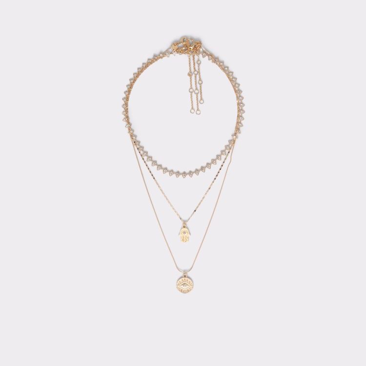 Aldo Legardomwen Smycken Dam Gold-Clear Multi | TZG0CoGJ
