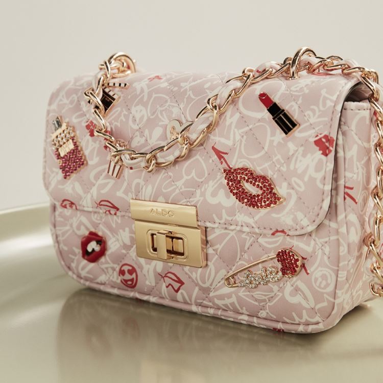 Aldo Lovenne Crossbody Väska Dam Ljusrosa | ZzPdFSP0