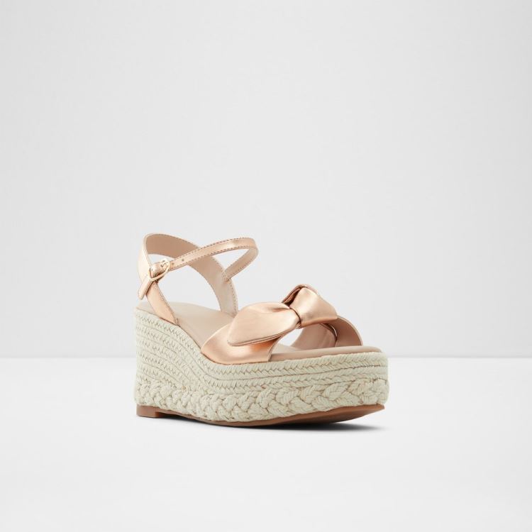 Aldo Macrama Kilklack Dam Rosa Guld | e6vQab83