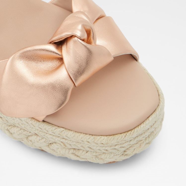 Aldo Macrama Kilklack Dam Rosa Guld | e6vQab83