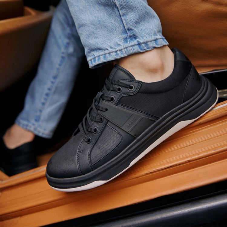 Aldo Makau Sneakers Herr Svarta | 1AtFEUN6