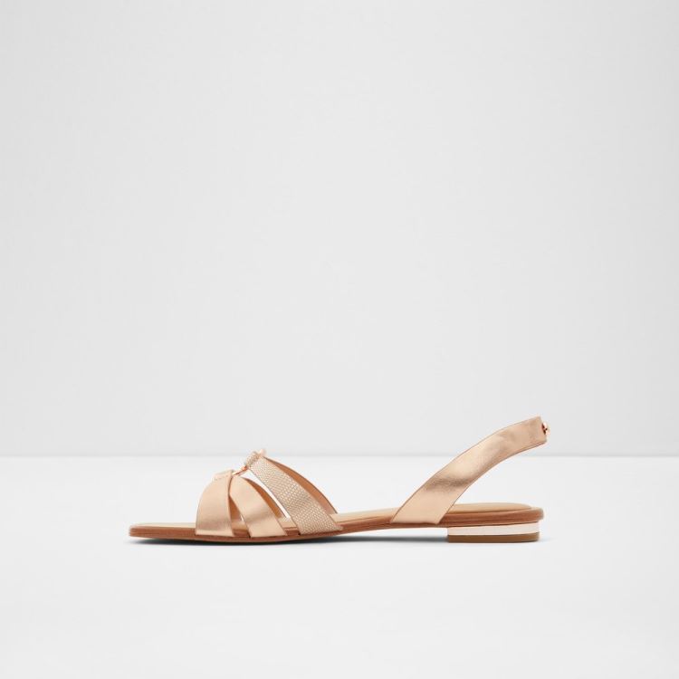 Aldo Marassi Platta Sandaler Dam Rosa Guld | xLUnZ7Wi