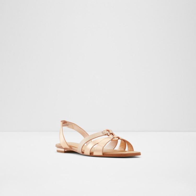 Aldo Marassi Platta Sandaler Dam Rosa Guld | xLUnZ7Wi