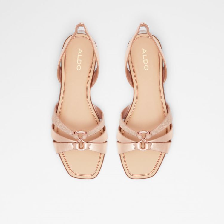 Aldo Marassi Platta Sandaler Dam Rosa Guld | xLUnZ7Wi