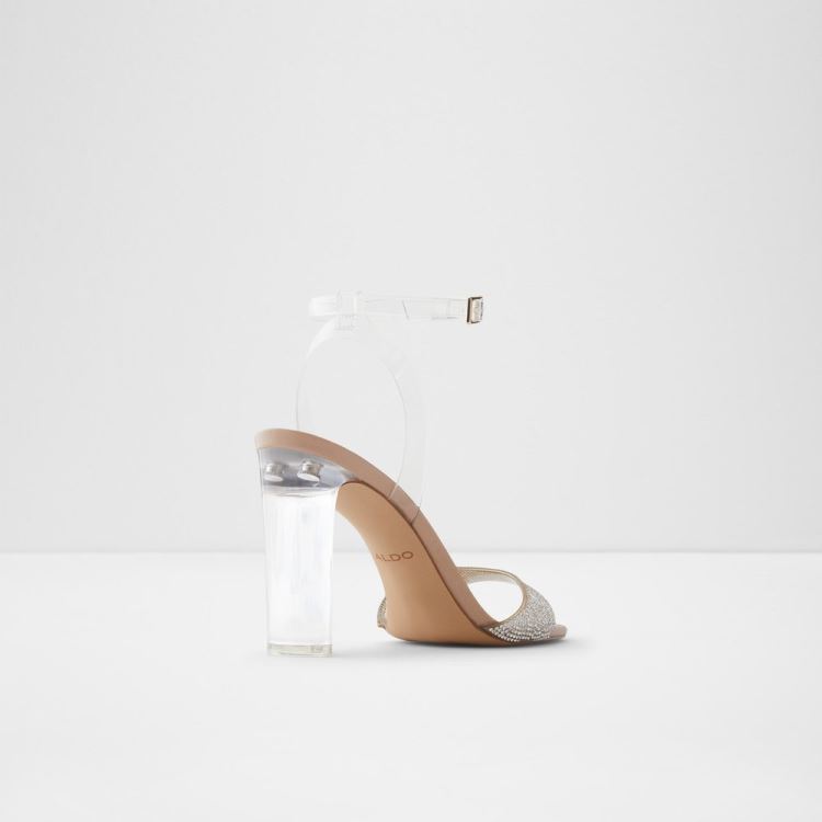 Aldo Miracia Sandaler Dam Clear Synthetic Mixed Material | uPPccD45