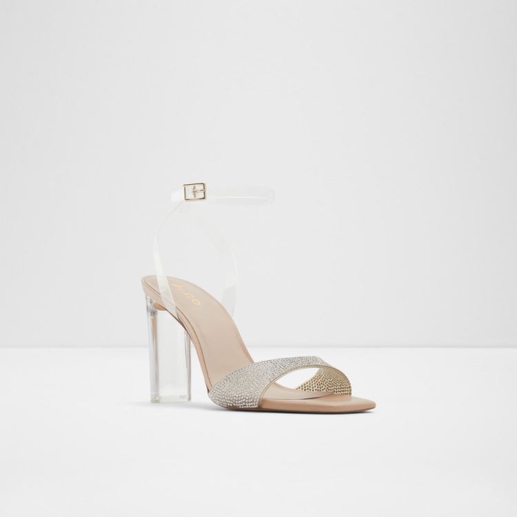 Aldo Miracia Sandaler Dam Clear Synthetic Mixed Material | uPPccD45