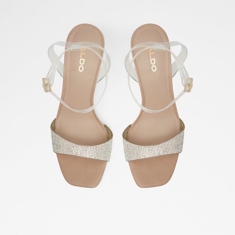 Aldo Miracia Sandaler Dam Clear Synthetic Mixed Material | uPPccD45