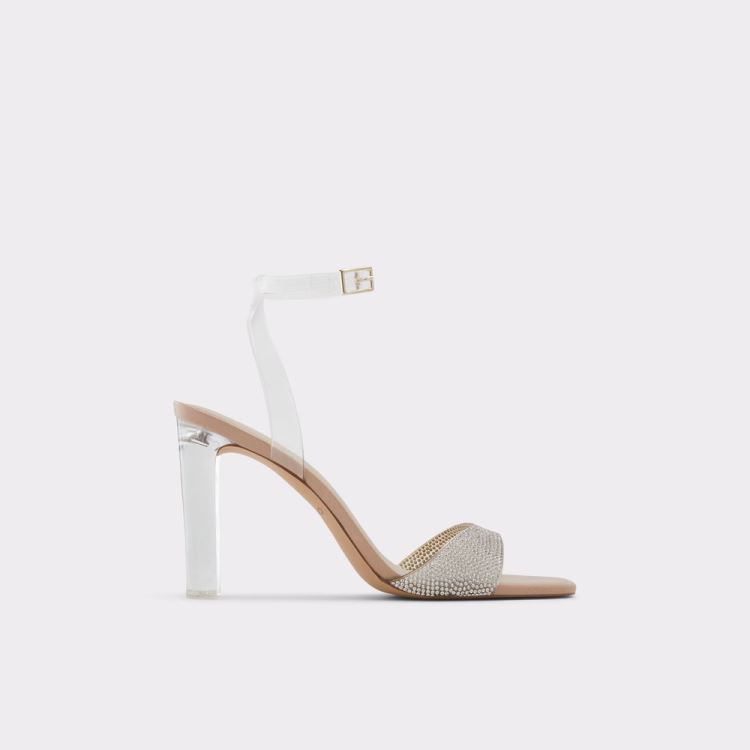 Aldo Miracia Sandaler Dam Clear Synthetic Mixed Material | uPPccD45