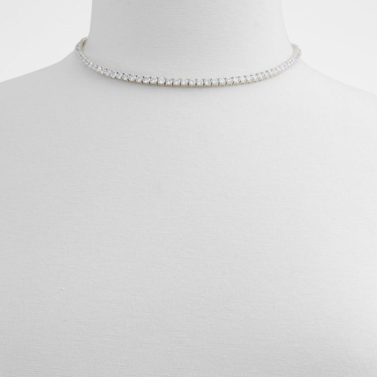 Aldo Miraolla Halsband Dam Silver-Clear Multi | O7R7AybL