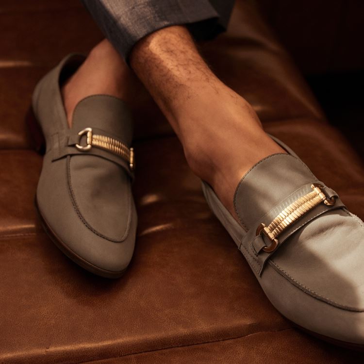 Aldo Monetto Loafers Herr Ljusgröna | eT8HXeLN