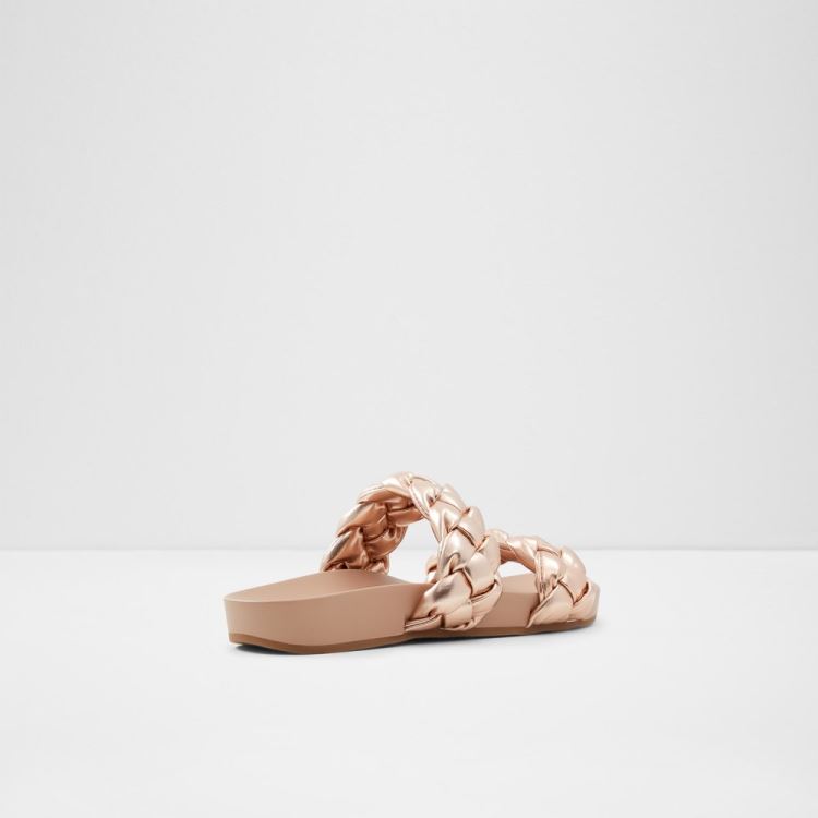 Aldo Oaka Platta Sandaler Dam Rosa Guld | 2BKnHo7d