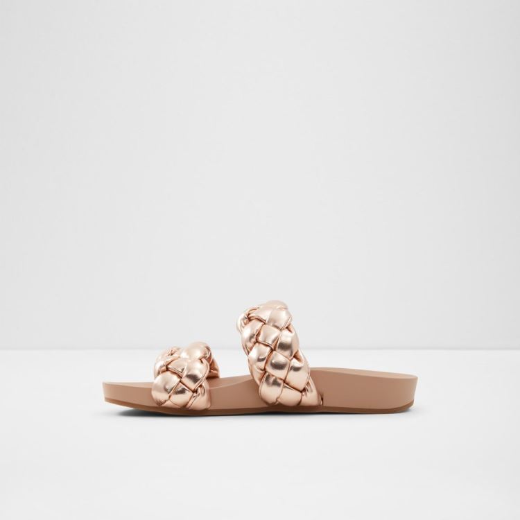 Aldo Oaka Platta Sandaler Dam Rosa Guld | 2BKnHo7d