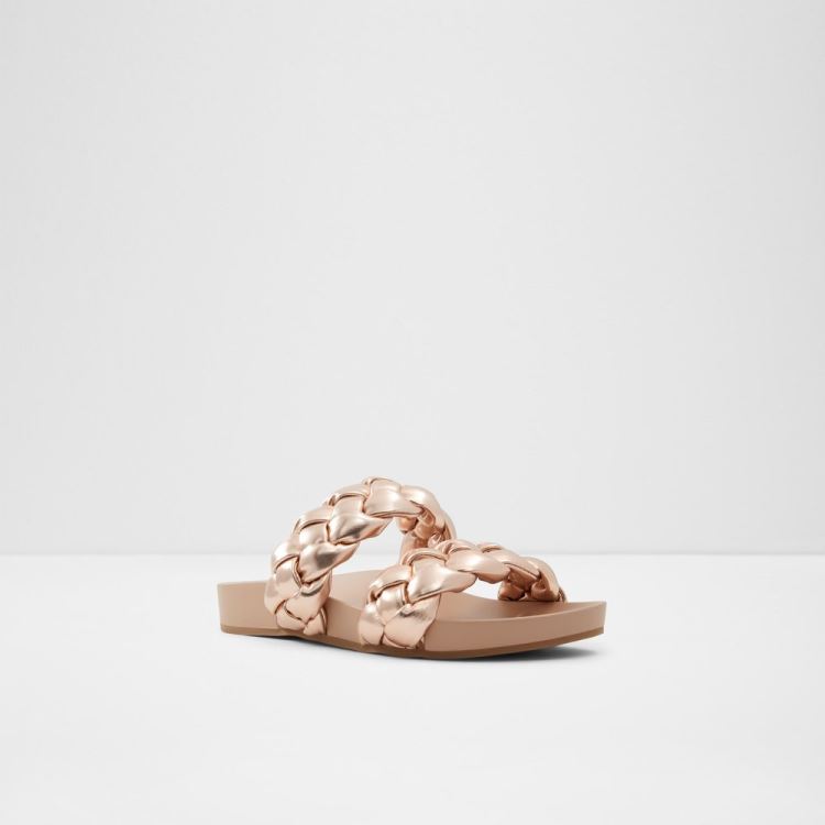 Aldo Oaka Platta Sandaler Dam Rosa Guld | 2BKnHo7d