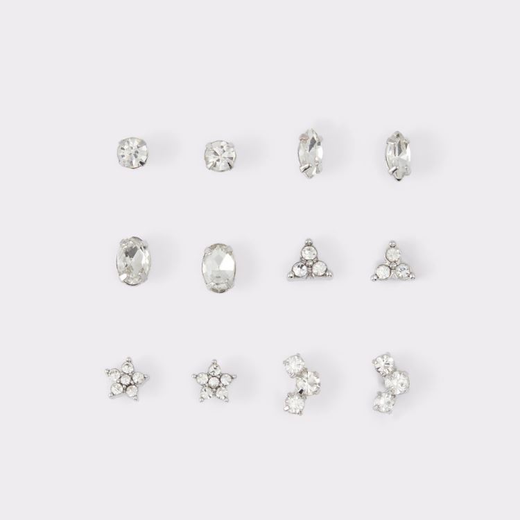 Aldo Oleratha Smycken Dam Silver-Clear Multi | AYDPGDmW