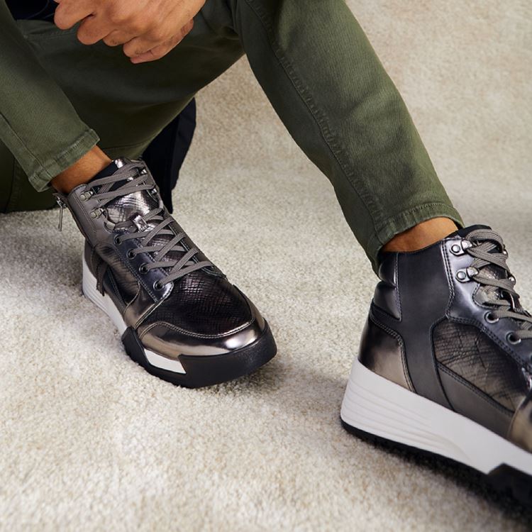 Aldo Palladia Sneakers Herr Pewter | NuKWvr3j