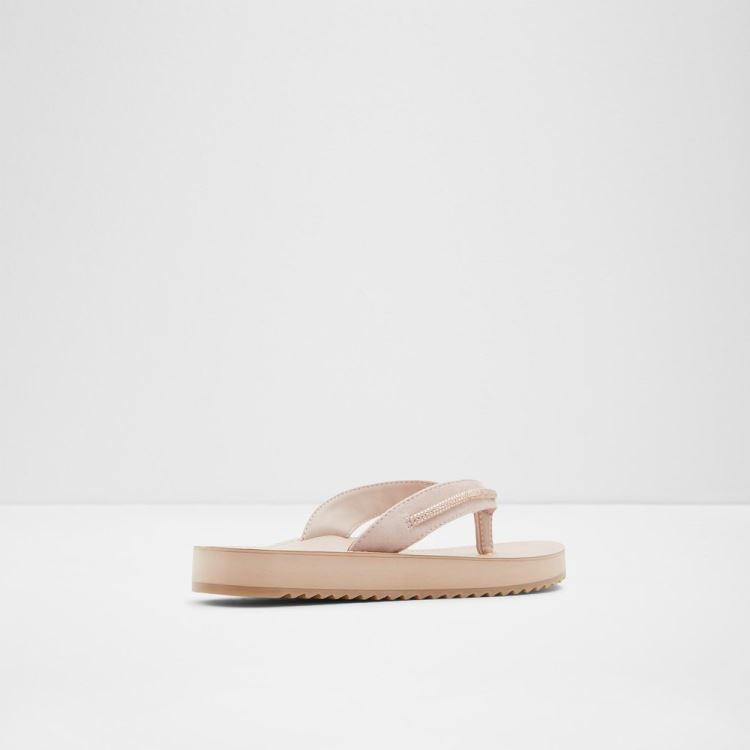Aldo Polo Platta Sandaler Dam Rosa Guld | KuP7S3Fy