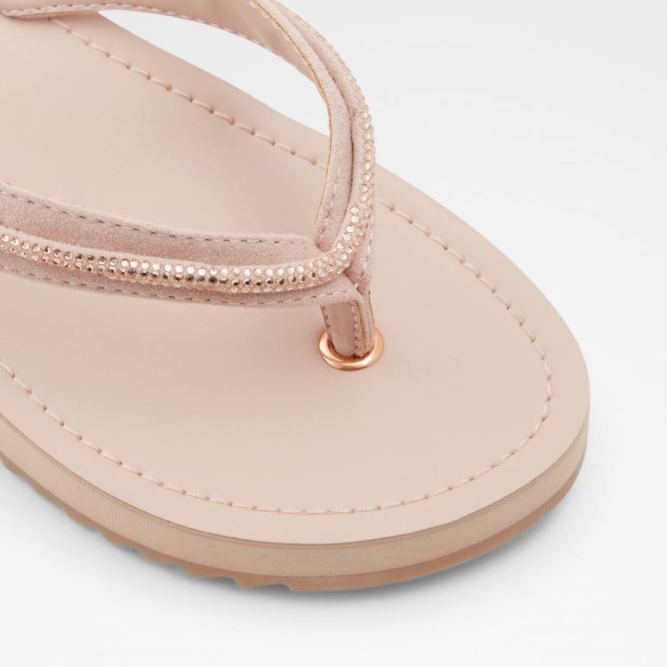 Aldo Polo Platta Sandaler Dam Rosa Guld | KuP7S3Fy