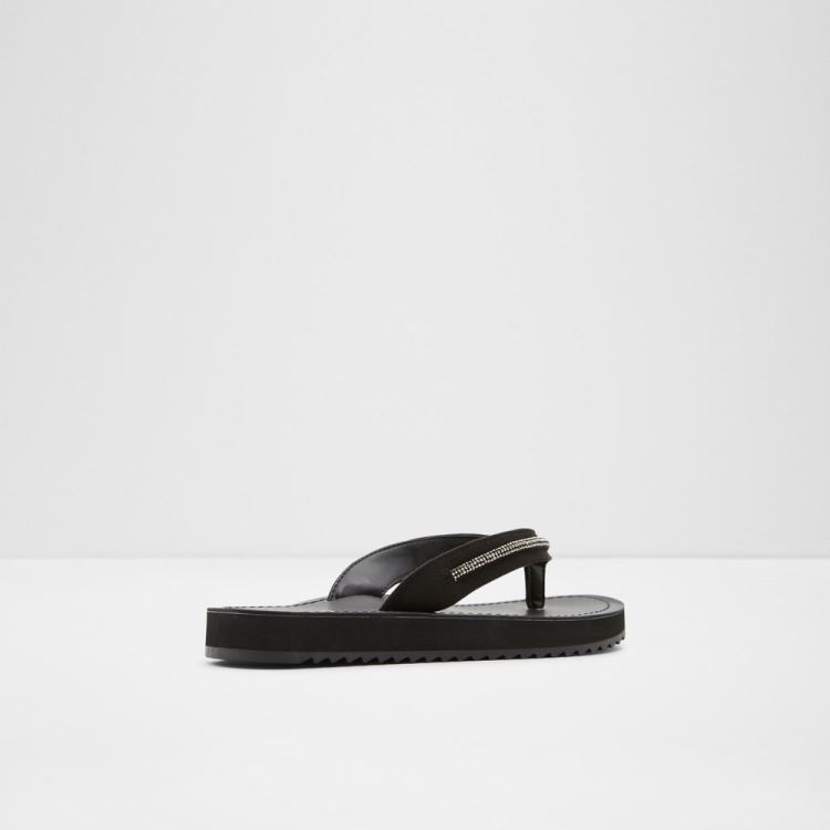 Aldo Polo Platta Sandaler Dam Svarta | nlLLLSVi