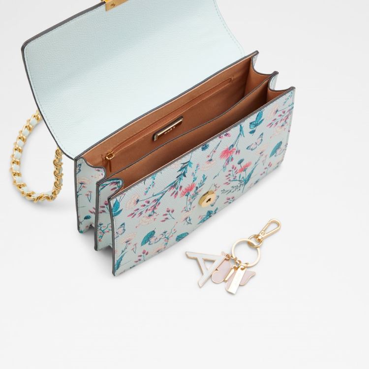 Aldo Priairi Crossbody Väska Dam Ljusblå | dcafYZKD