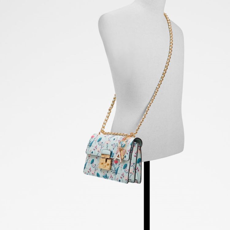 Aldo Priairi Crossbody Väska Dam Ljusblå | dcafYZKD