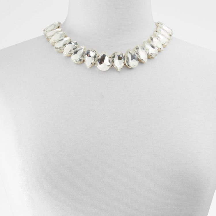 Aldo Queenjewel Halsband Dam Silver-Clear Multi | KDtDqyPE
