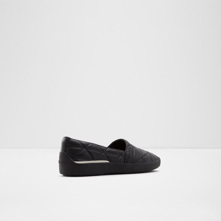 Aldo Quilten Loafers Dam Svarta | PZkKrsQc