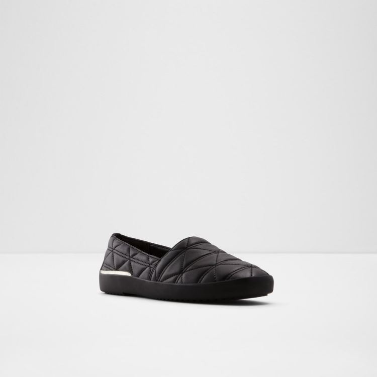 Aldo Quilten Loafers Dam Svarta | PZkKrsQc