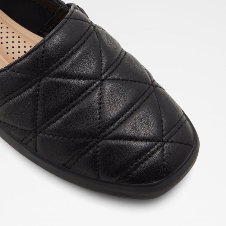 Aldo Quilten Loafers Dam Svarta | PZkKrsQc