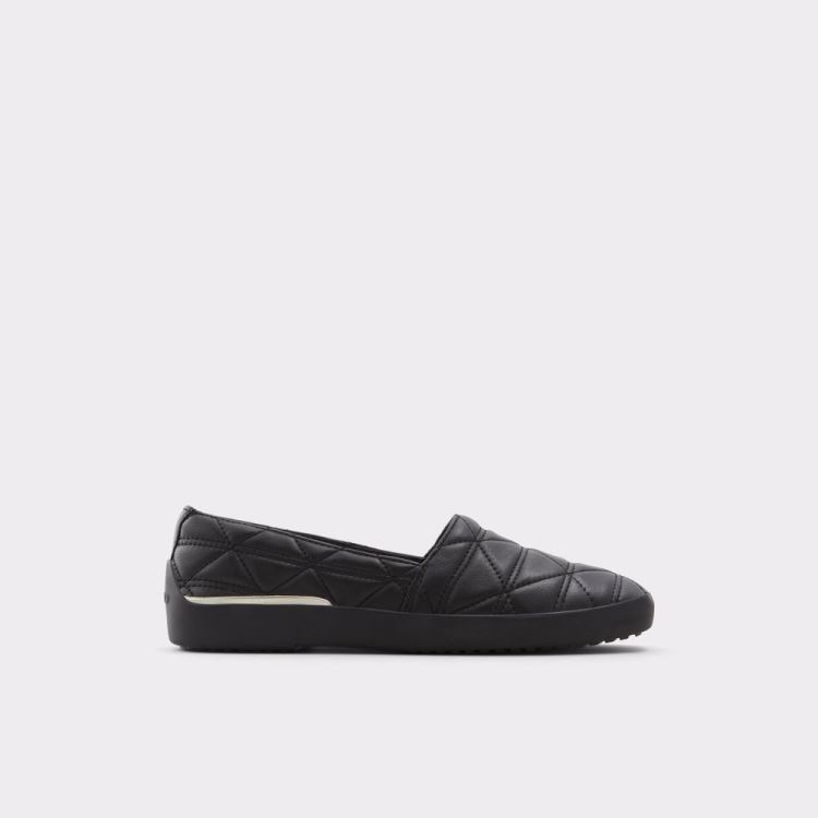 Aldo Quilten Loafers Dam Svarta | PZkKrsQc