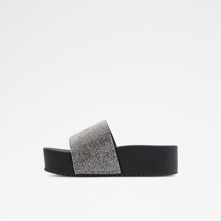 Aldo Retrograde Tofflor Dam Black-Silver Multi | acCq22ch