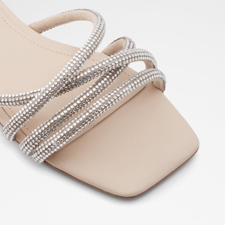 Aldo Rossie Platta Sandaler Dam Ljusbeige | 39HeDNm9