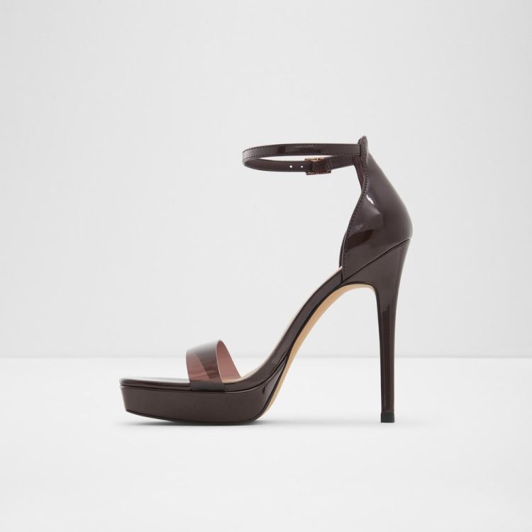 Aldo Scarlett Platform Skor Dam Mörkbruna | dJFrDJVr