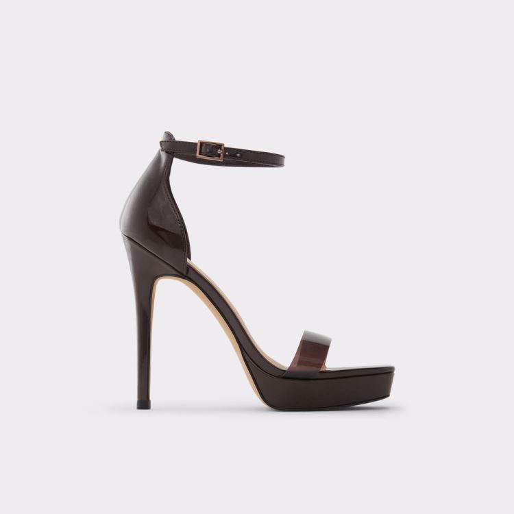 Aldo Scarlett Platform Skor Dam Mörkbruna | dJFrDJVr