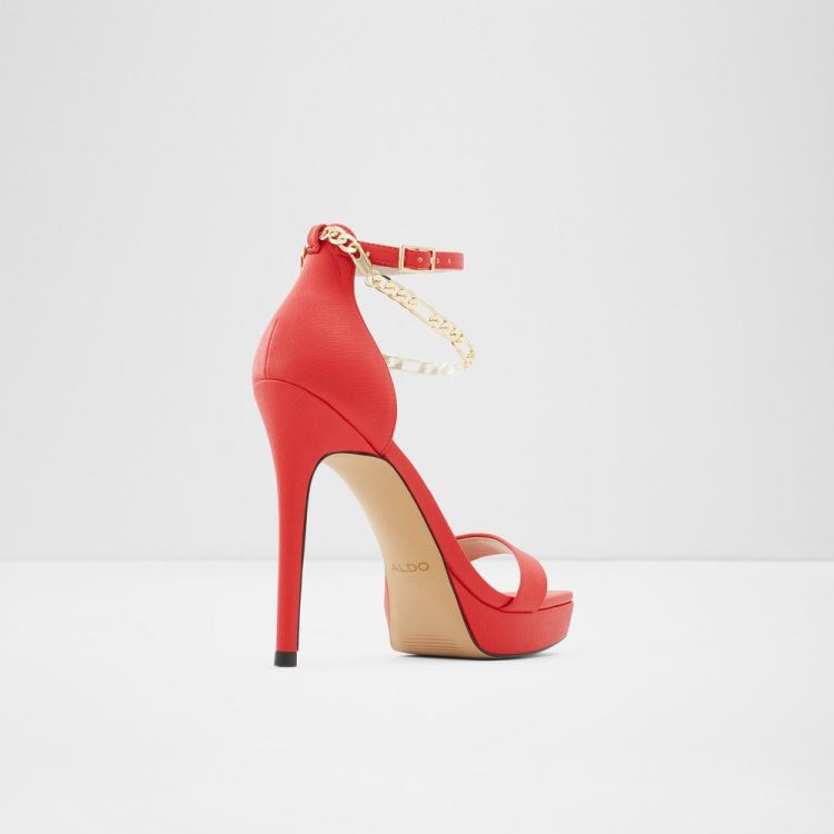 Aldo Scarlettchain Finsandaler Dam Röda | T2A8Jrmz