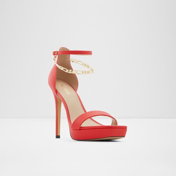 Aldo Scarlettchain Finsandaler Dam Röda | T2A8Jrmz