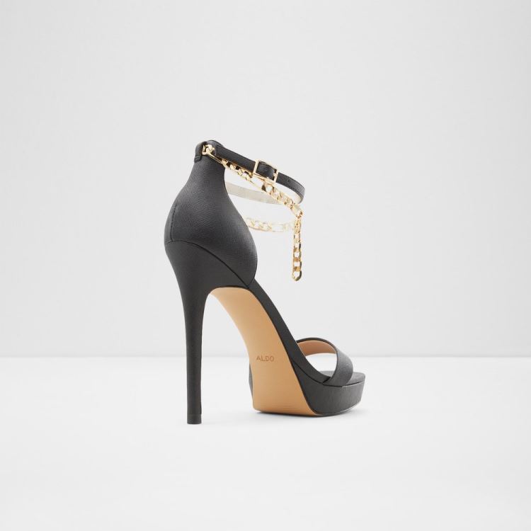 Aldo Scarlettchain Finsandaler Dam Svarta | tu6avYUU