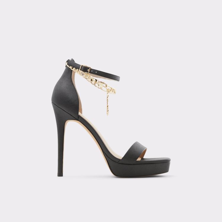 Aldo Scarlettchain Finsandaler Dam Svarta | tu6avYUU