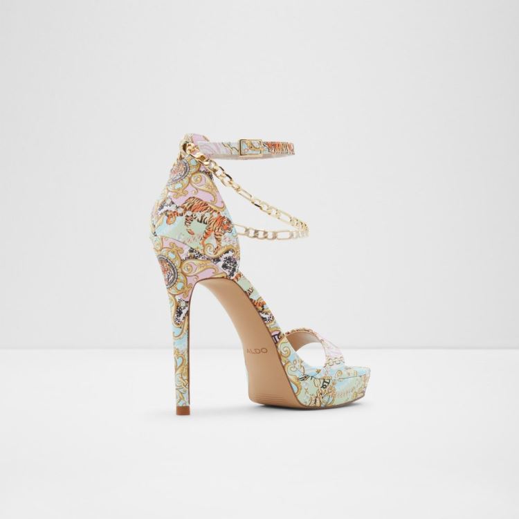 Aldo Scarlettchain Platform Skor Dam Pastel Multi | 3lLHpZuQ