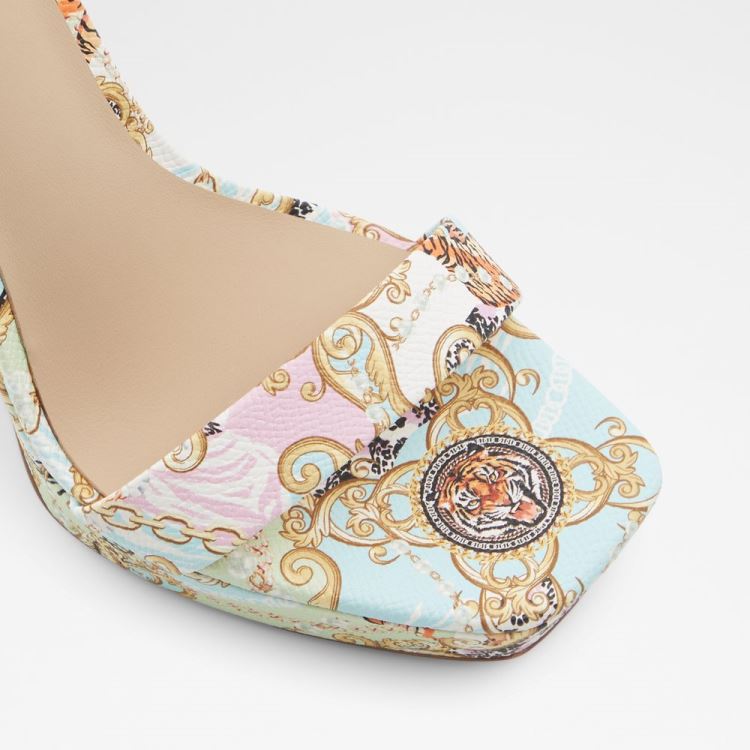 Aldo Scarlettchain Platform Skor Dam Pastel Multi | 3lLHpZuQ