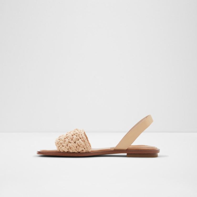 Aldo Solena Platta Sandaler Dam Natural | RKhEqZe1